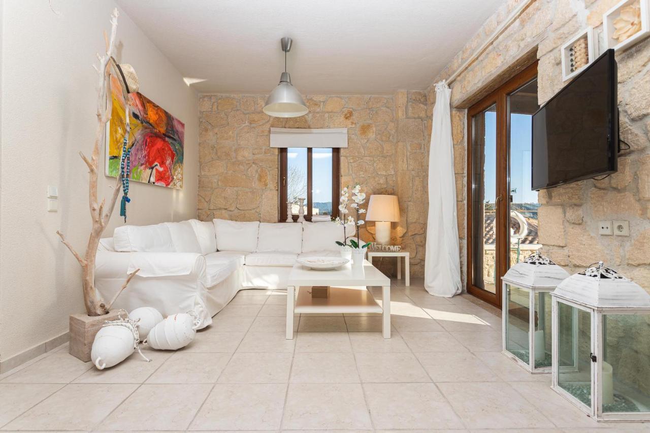 Pure White Suite Elani Siviri Exteriér fotografie